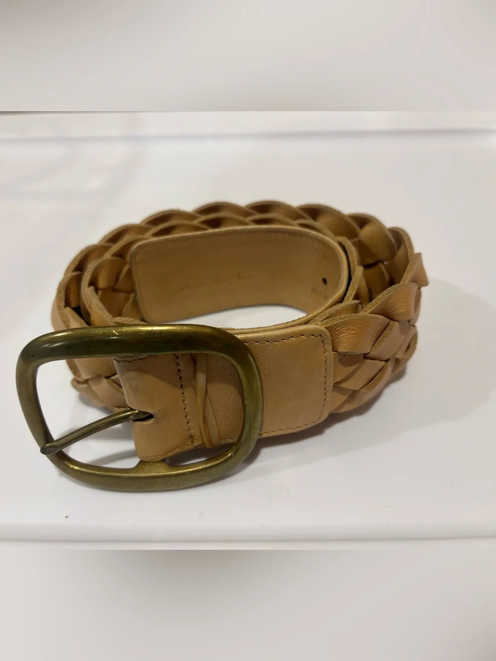 Christopher Kon | Women’s Braided Leather Belt | Made in Canada 🌵Small